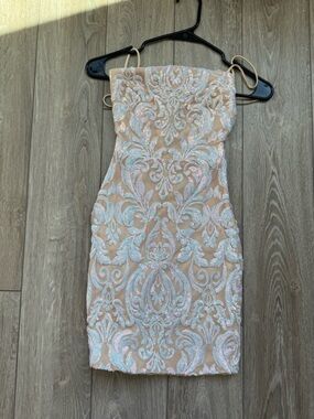 Windsor Blush Sequence Dress